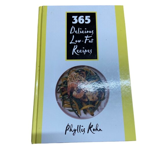 365 Delicious Low-Fat Recipes Cookbook by Phyllis Kohn 2000 Hardcover Diet - Picture 2 of 9